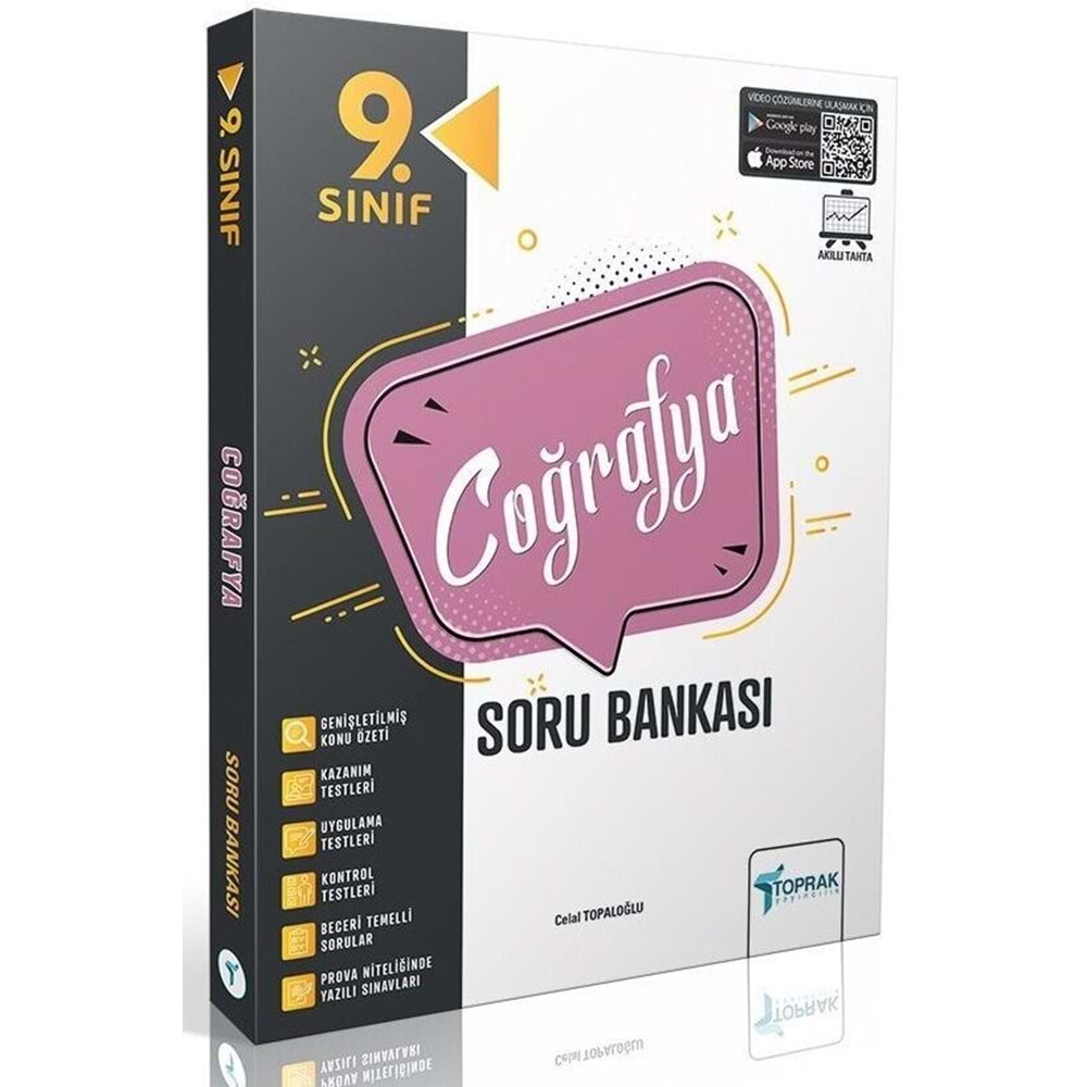 Toprak 9. Sınıf Coğrafya Soru Bankası