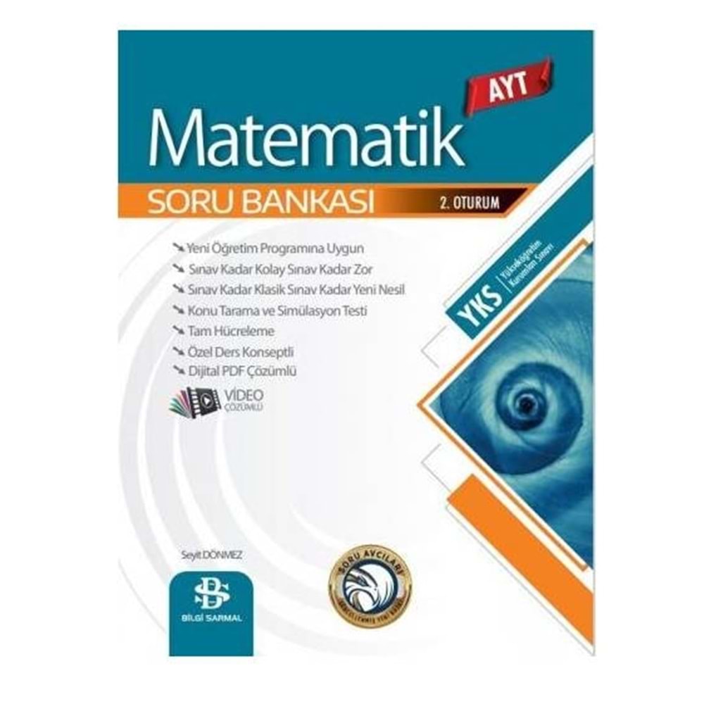 Bilgi Sarmal Ayt Matematik Soru Bankası 2023