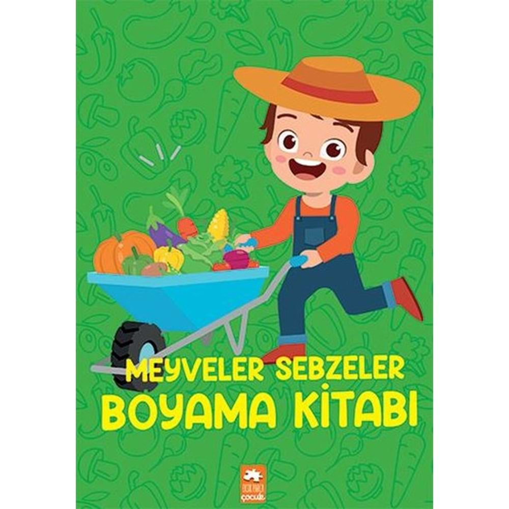 Sebze ve Meyveler Boyama Kitabı