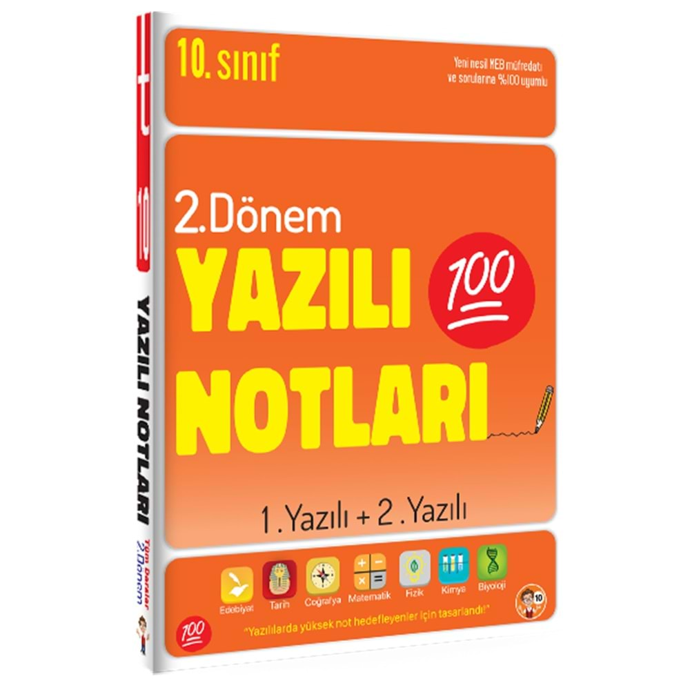 Tonguç 10. Sınıf 2. Dönem 1. Yazılı 2. Yazılı Notları