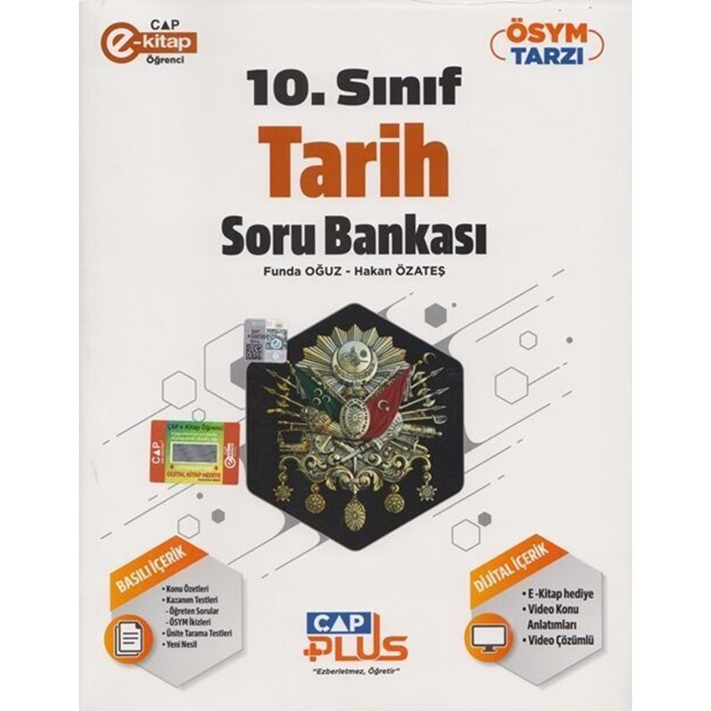 Çap Plus 10. Sınıf Tarih Soru Bankası