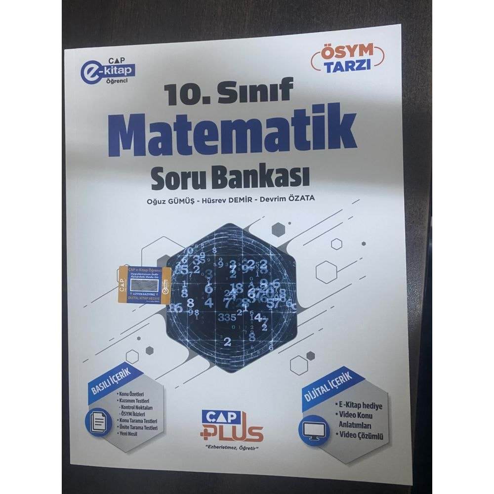 Çap Plus 10. Sınıf Matematik Soru Bankası