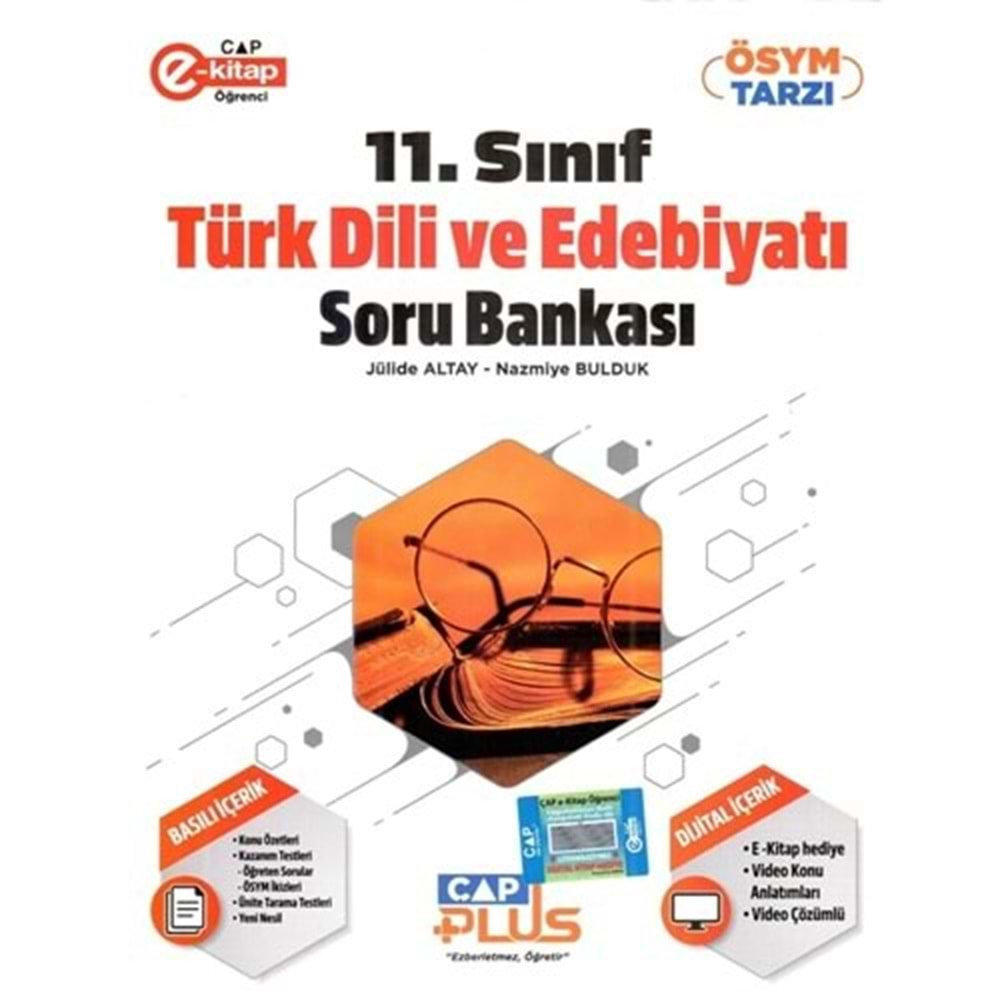 Çap Plus 11. Sınıf Türk Dili ve Edebiyatı Soru Bankası