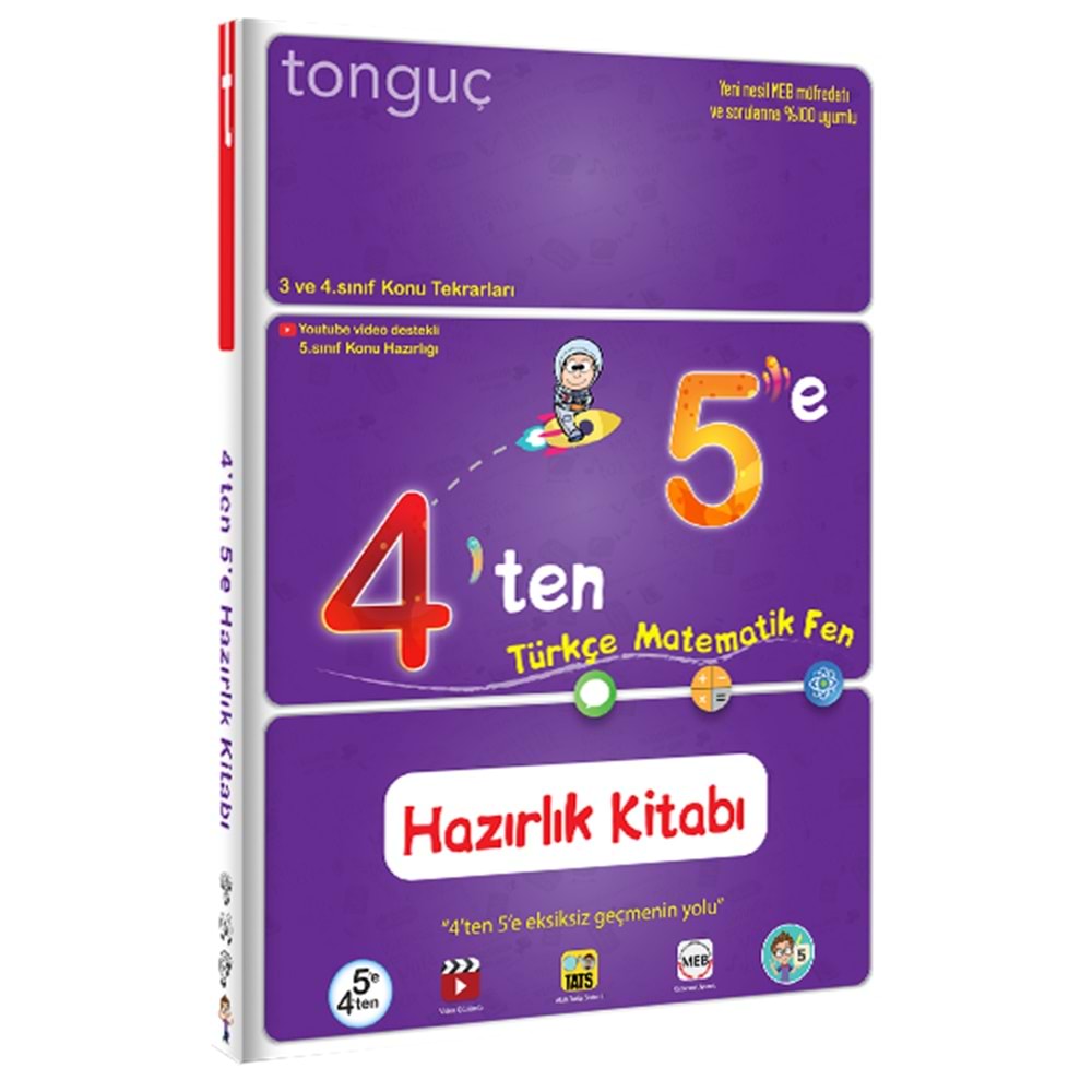 Tonguç 4 ten 5 e Hazırlık Kitabı