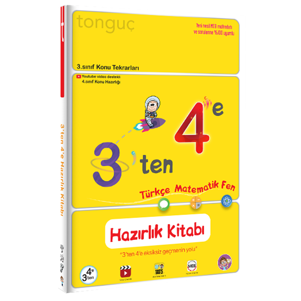 Tonguç 3 ten 4 e Hazırlık Kitabı