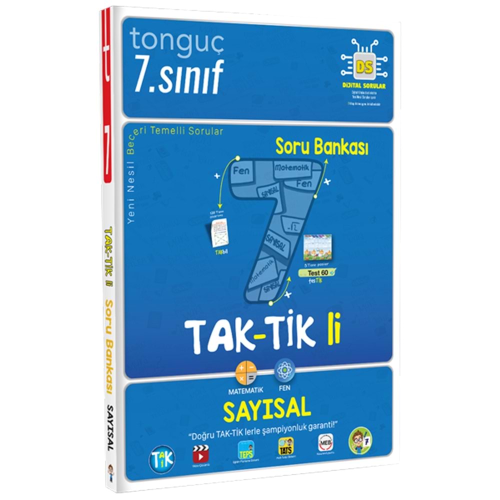 Tonguç 7. Sınıf Sayısal Taktikli Soru Bankası