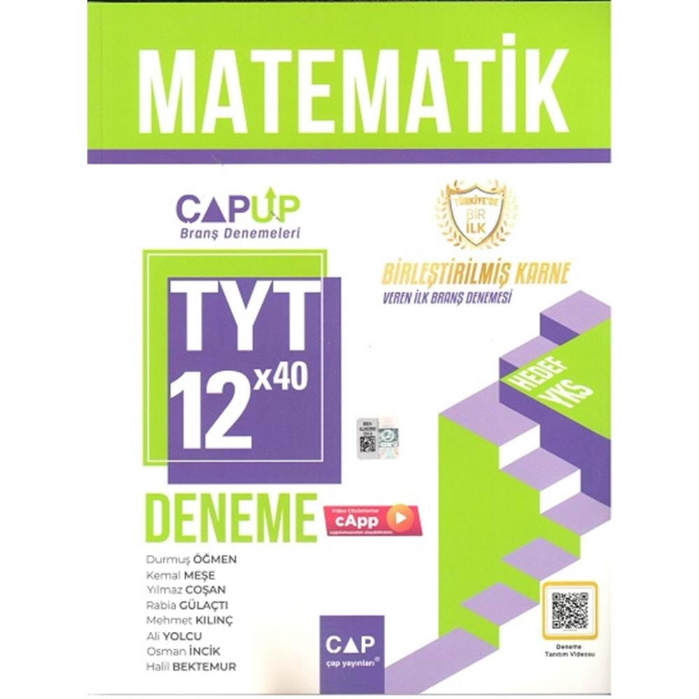 Çap Up Tyt 12x40 Branş Denemesi Matematik