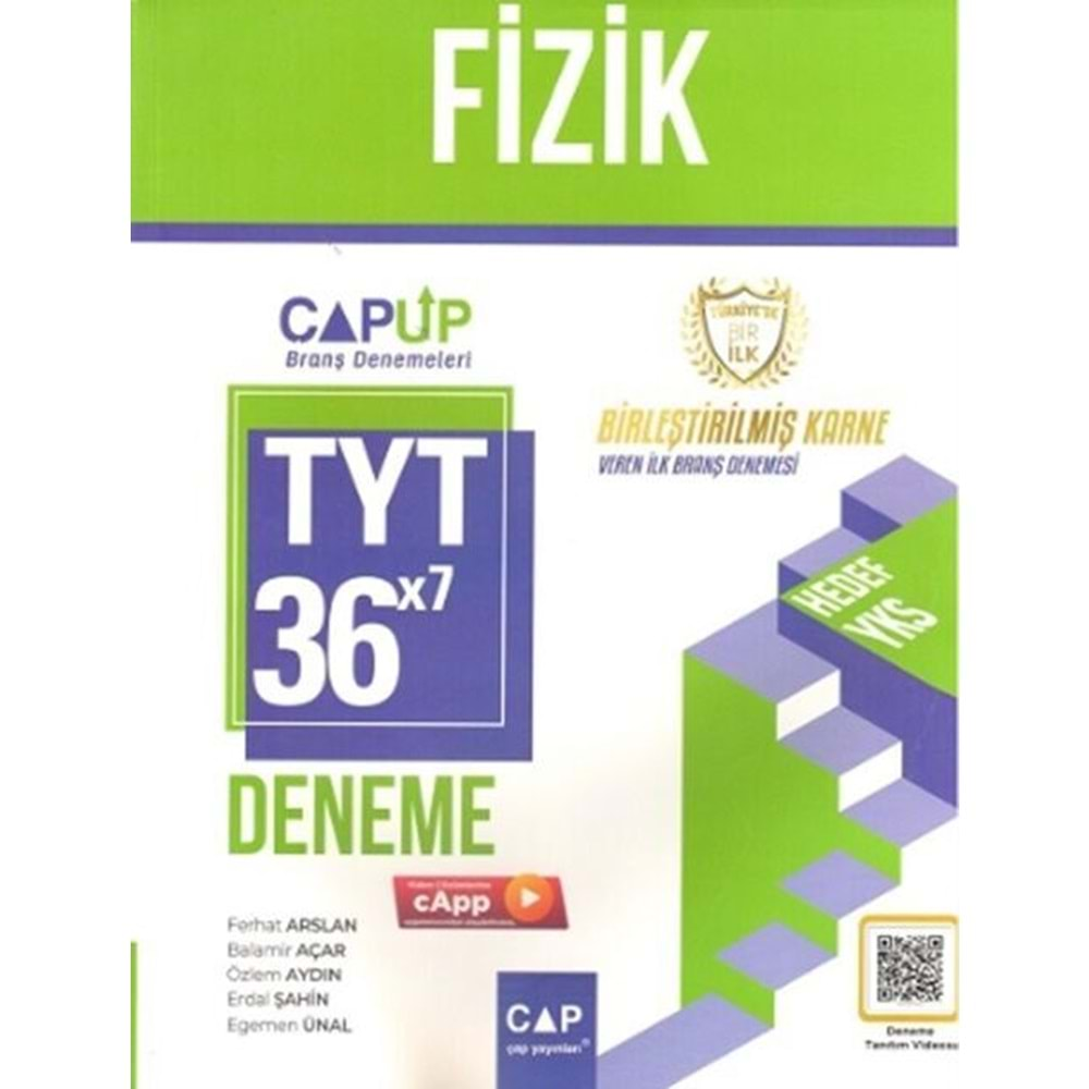 Çap Up Tyt 36x7 Branş Denemesi Fizik