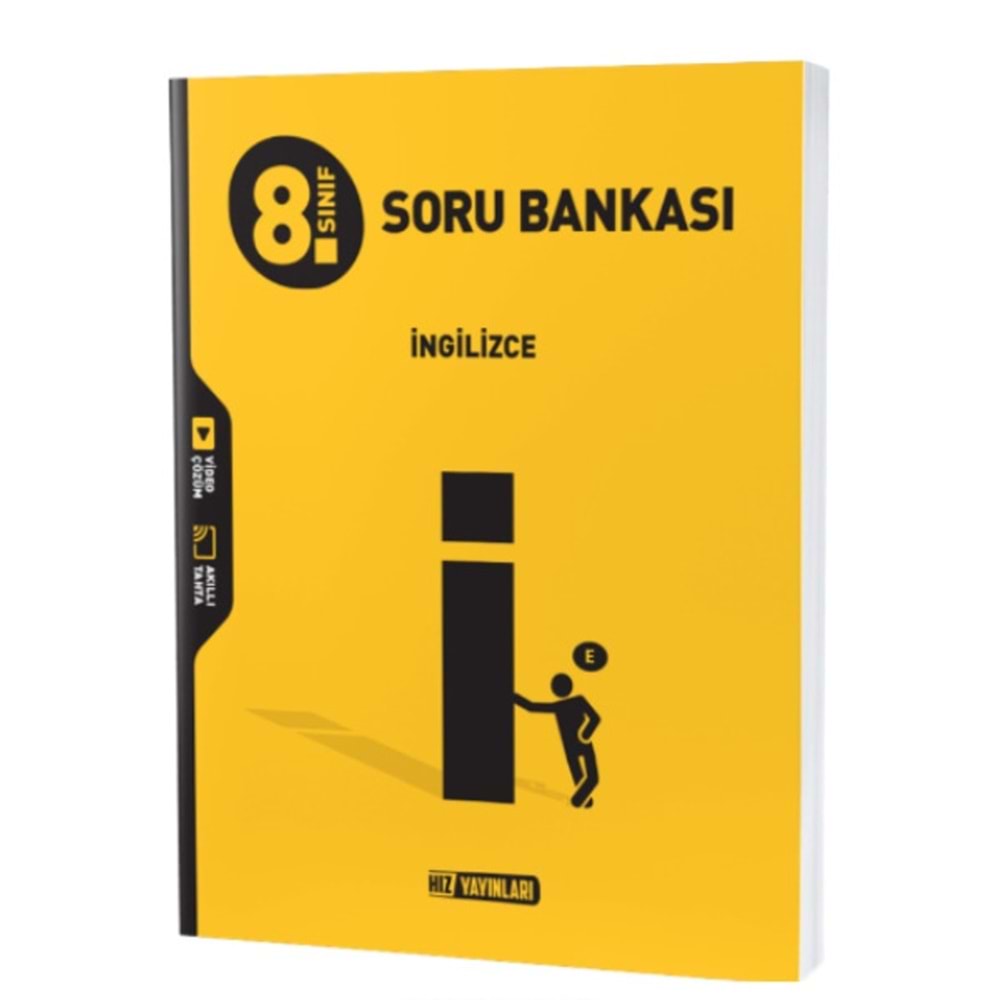 Hız 8. Sınıf İngilizce Soru Bankası 2022