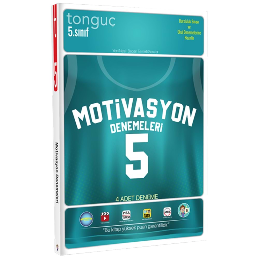 Tonguç 5. Sınıf Motivasyon Denemeleri 4 lü