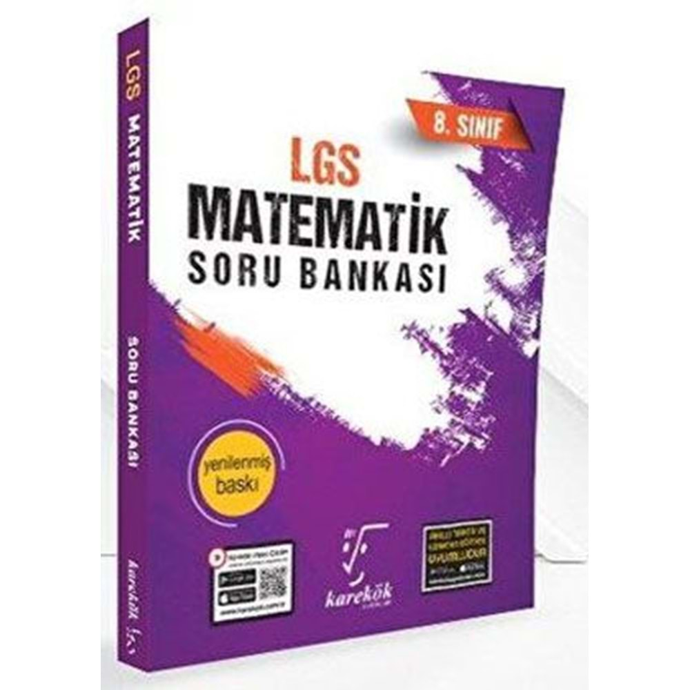 Karekök Yayıncılık 8. Sınıf LGS Matematik Soru Bankası