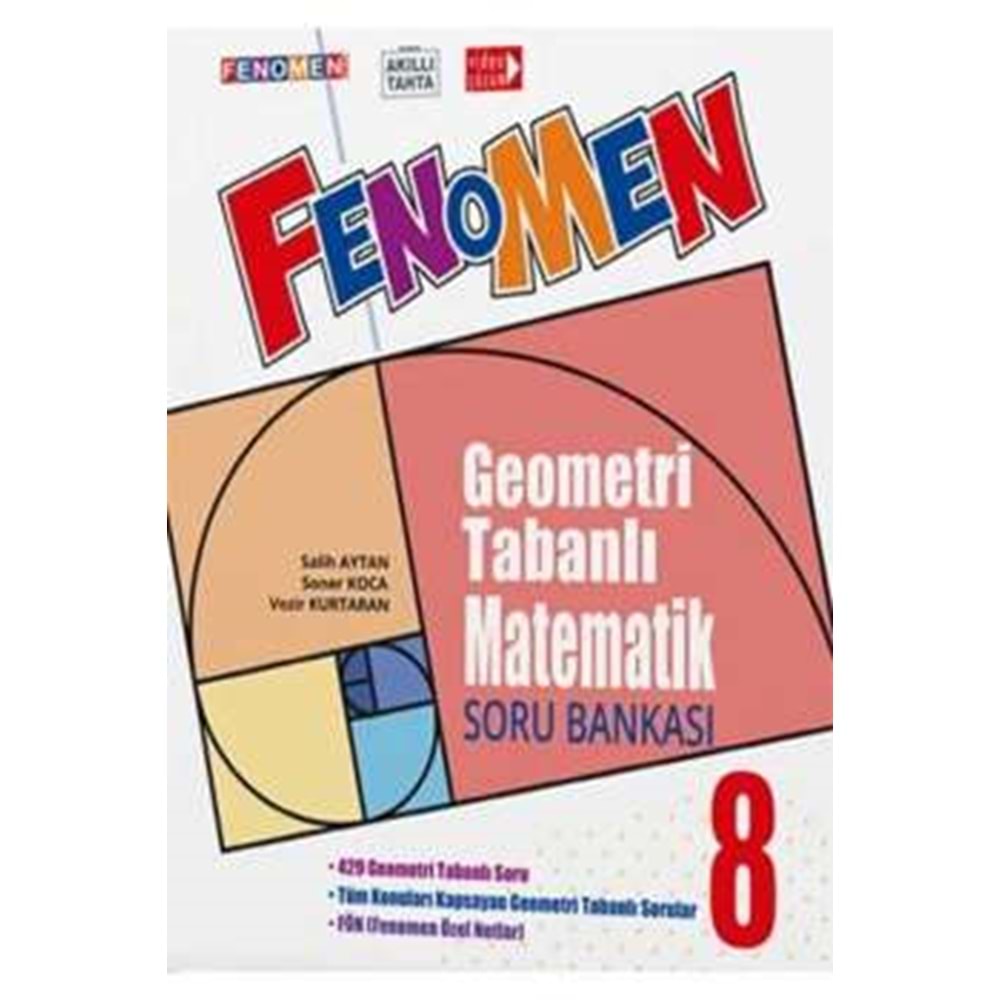 Fenomen 8. Sınıf Lgs Geometri Tabanlı Matematik Soru Bankası