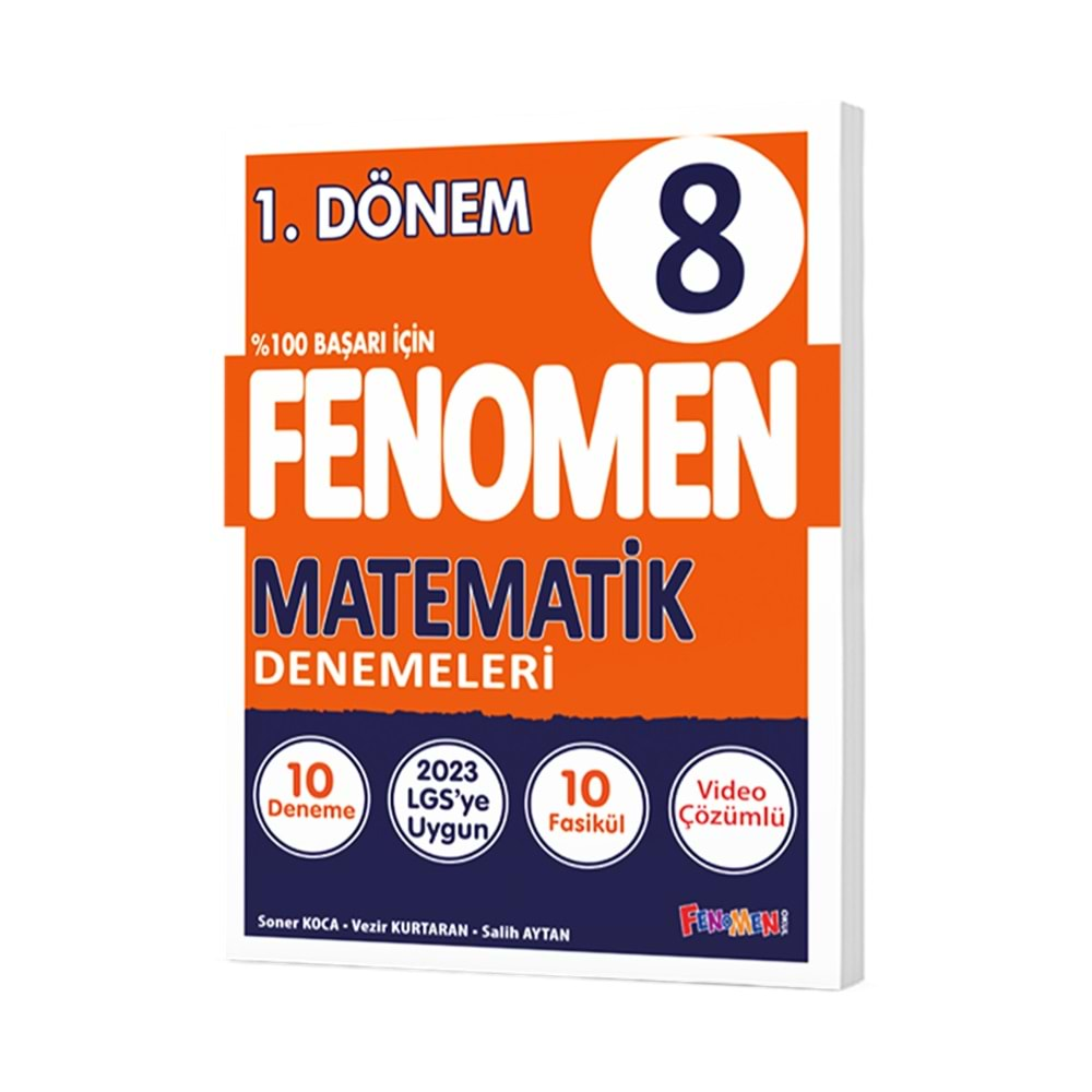 Fenomen 8.Sınıf 1.Dönem Matematik Denemeleri