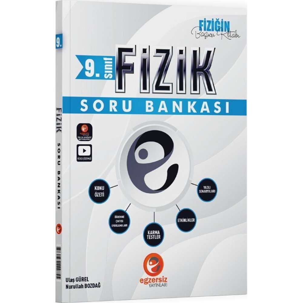Egzersiz Yayınları 9. Sınıf Fizik Soru Bankası