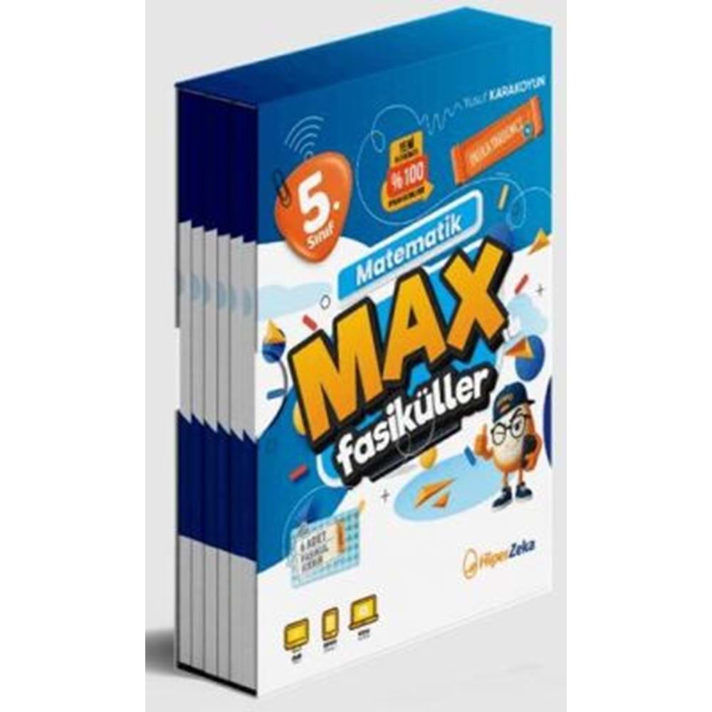5. Sınıf Matematik MAX Fasikülleri Hiper Zeka Yayınları