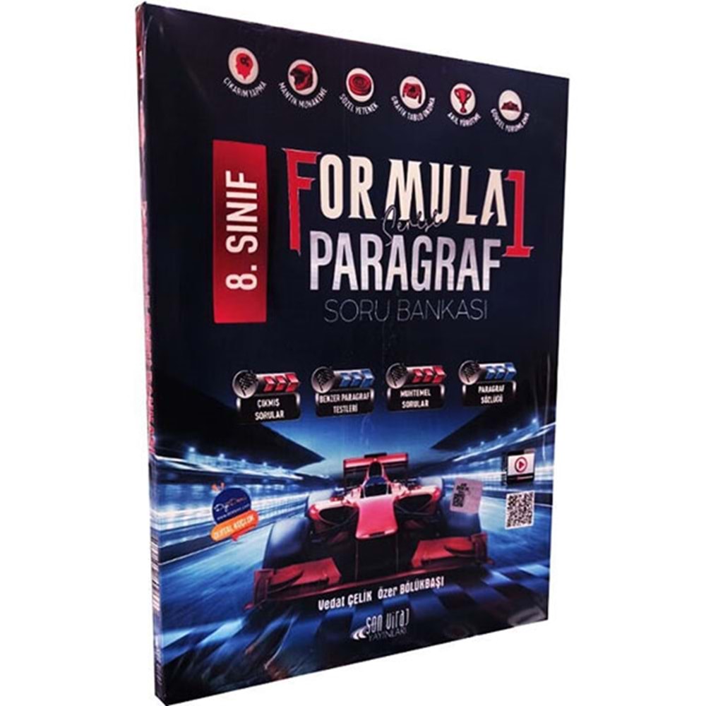 Son Viraj Formüla 8. Sınıf Paragraf Soru Bankası