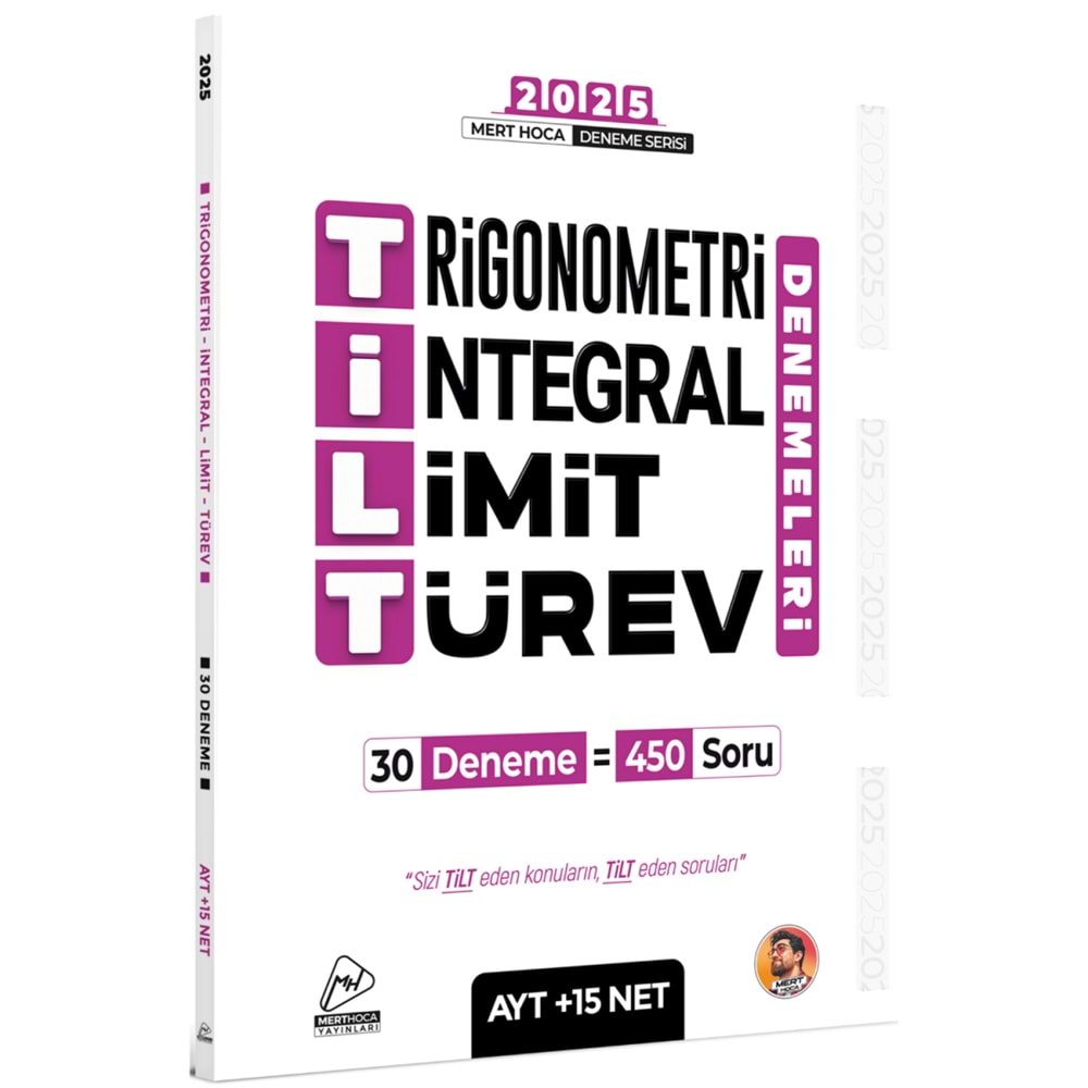 Mert Hoca AYT TİLT Denemeleri - Trigonometri İntegral Limit Türev 30'lu Deneme