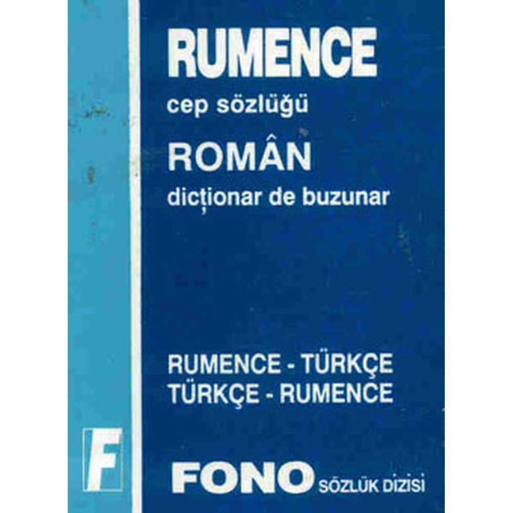 Rumence/Türkçe - Türkçe/Rumence Cep Sözlüğü