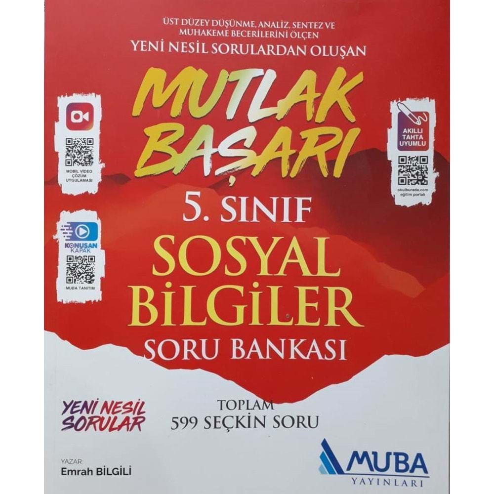 1818 Mutlak Başarı 5. Sınıf Sosyal Bilgiler Soru Bankası