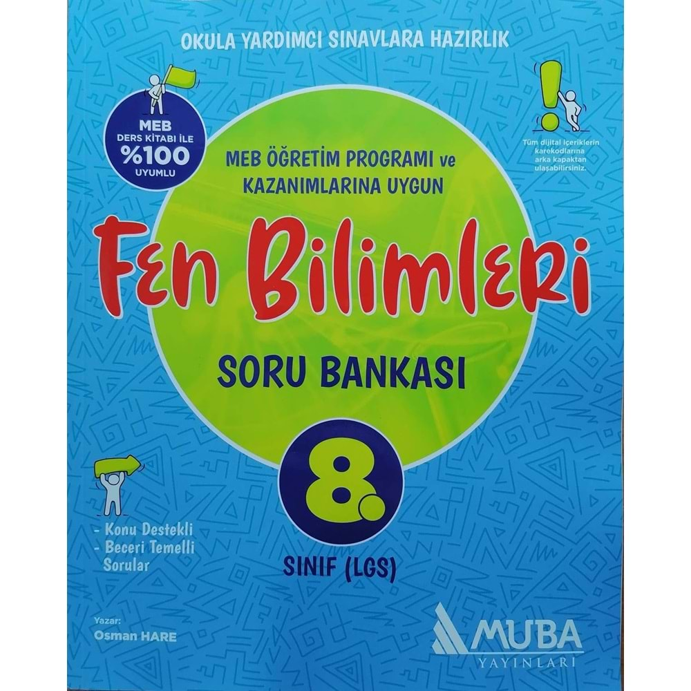 Muba 8. Sınıf Fen Bilimleri Soru Bankası