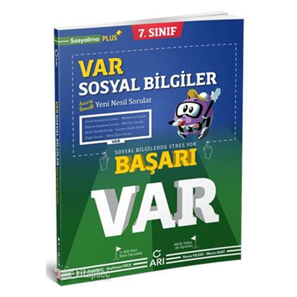 Arı Var 7. Sınıf Sosyal Bilgiler Soru Bakası