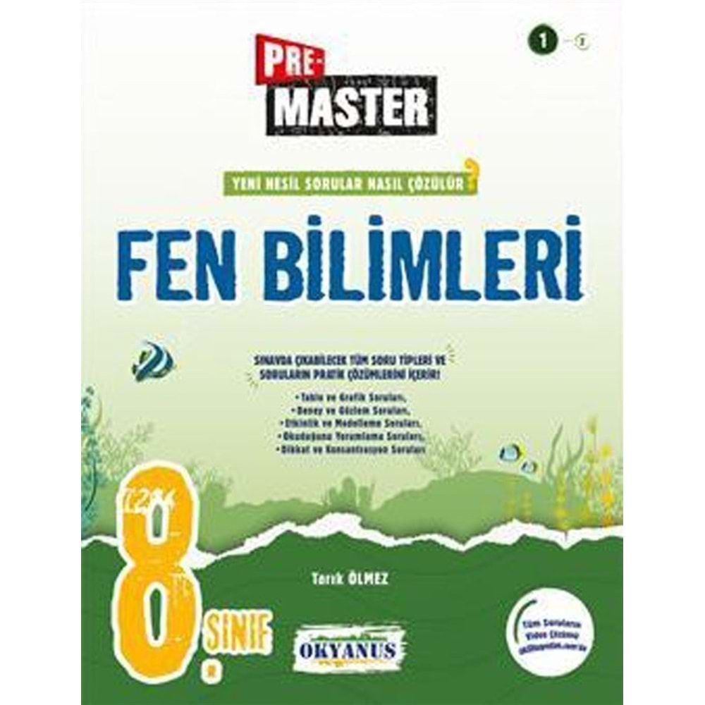 8. Sınıf Pre Master Fen Bilimleri Soru Bankası