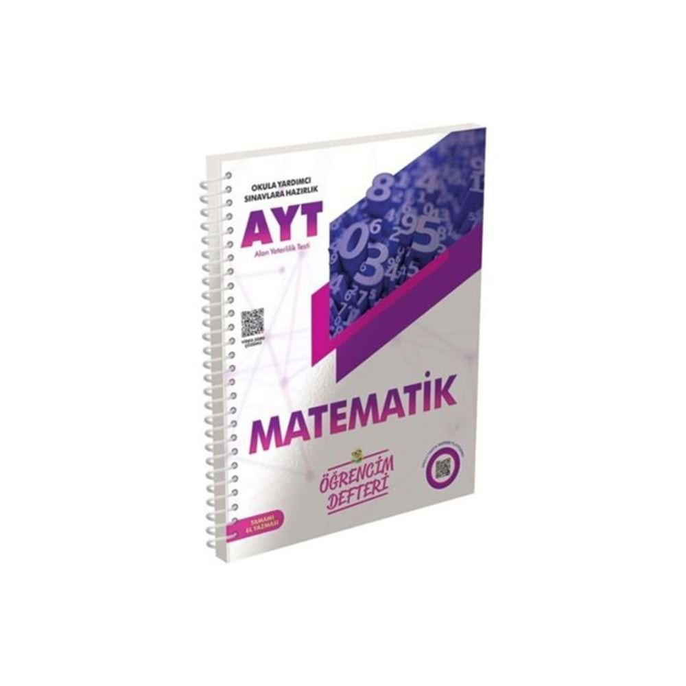 3013 AYT Matematik Öğrencim Defteri