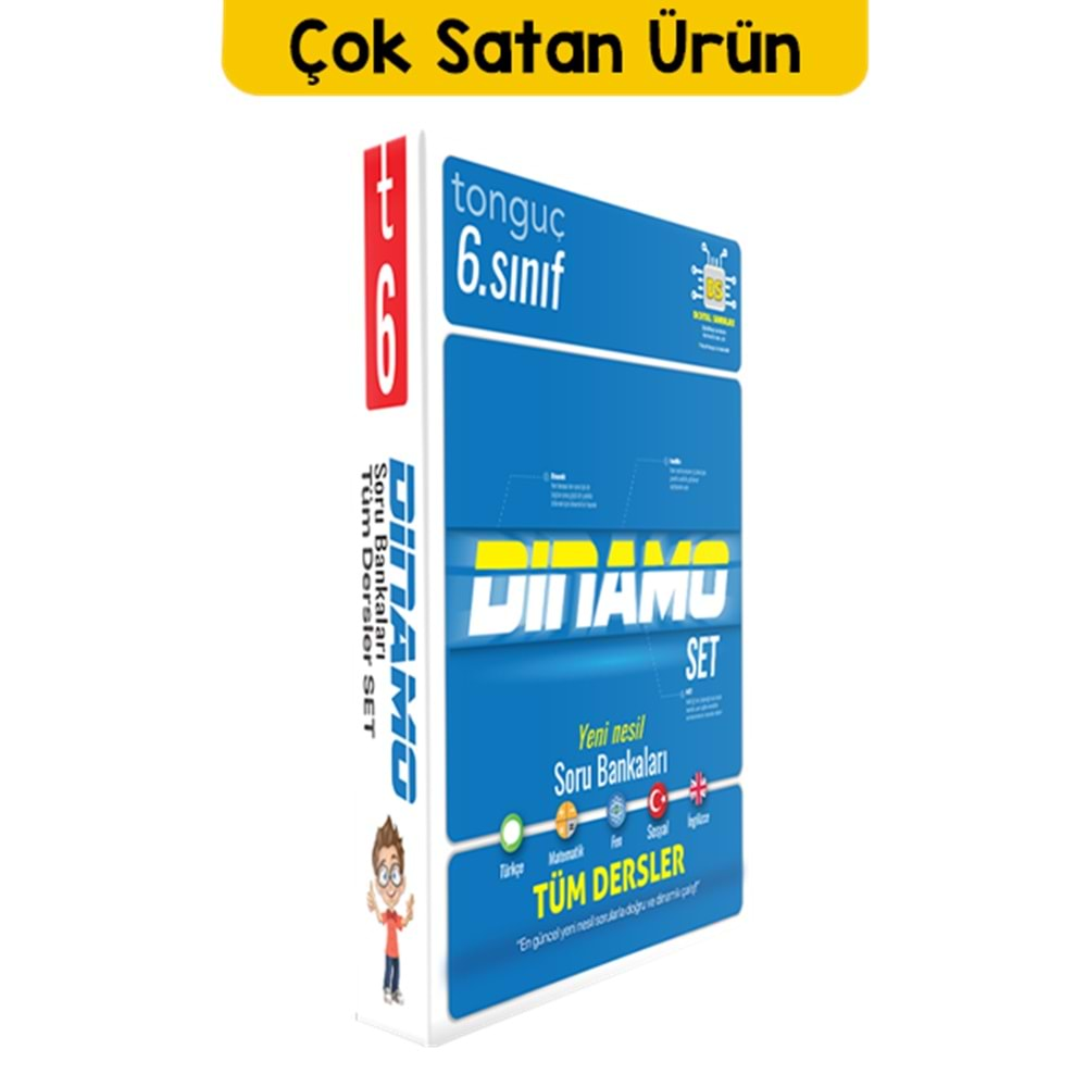 Tonguç 6. Sınıf Dinamo Tüm Dersler Soru Bankası Set 2023