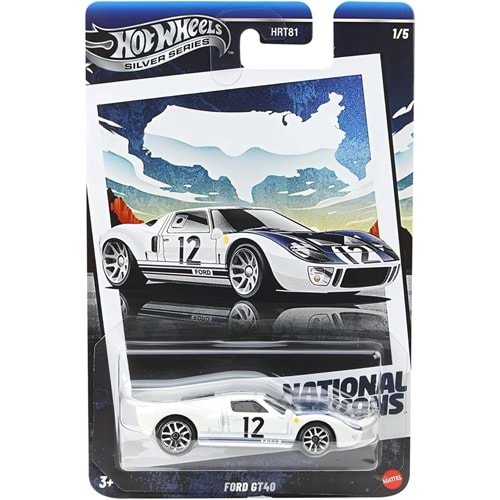 Hot Wheels Vintage Temalı Arabalar/Ford T-Bird Ford Gt40