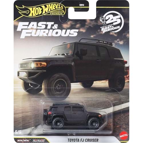 Hot Wheels 2026 Premium Fast & Furious 25th Anniversary Toyota FJ Cruiser