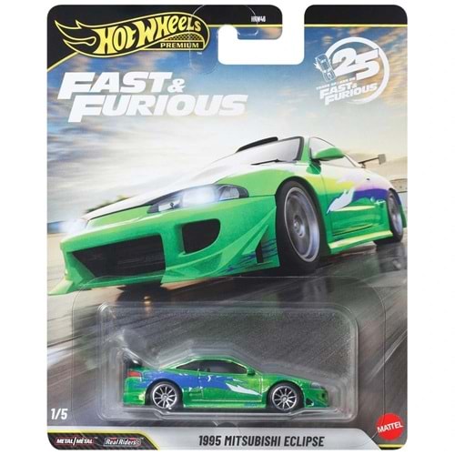 2026 Hot Wheels Premium Fast & Furious 25th Anniversary #1 1995 Mitsubishi Eclip