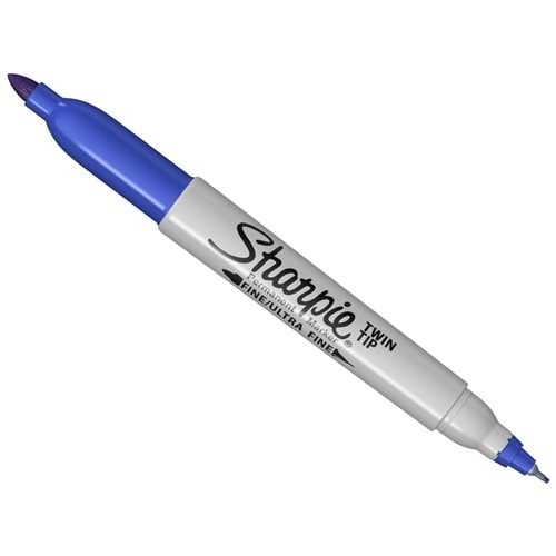 Sharpie Twin Çift Uçlu Permanent markör Mavi S0811120