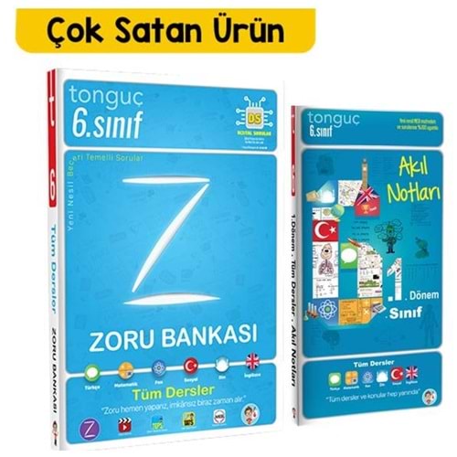 Tonguç 6. Sınıf Zoru Bankası ve Akıl Notları