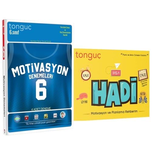 Tonguç 6. Sınıf Motivasyon 4 lü Deneme ve Hadi
