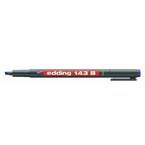 Edding Asetat Kalemi Silgili 143 B Mavi