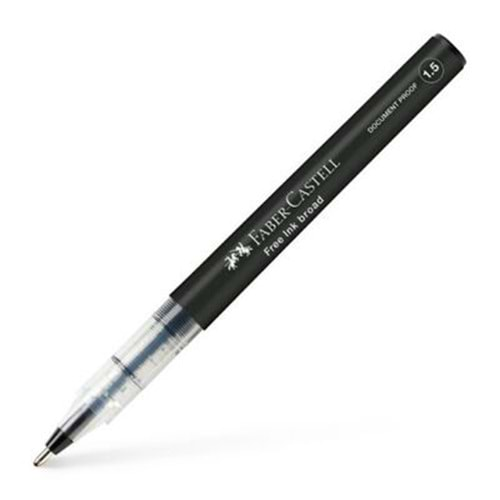 Faber Castell Free İnk Broud Pen 1,5 mm Siyah