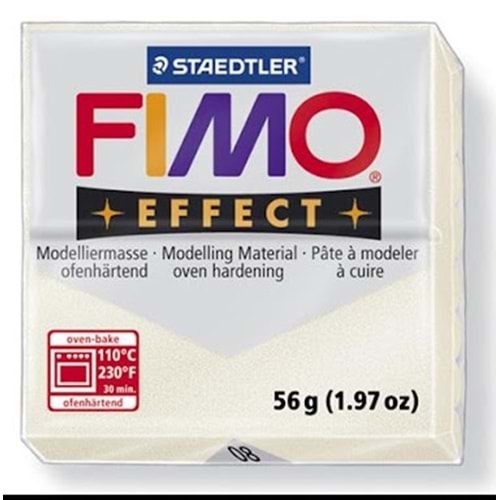 Staedtler Modelliermasse Fimo Soft 57 G, Perlmutt Metallic