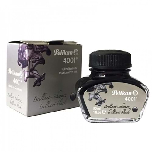 Pelikan 4001 Mürekkep Siyah 30 Ml