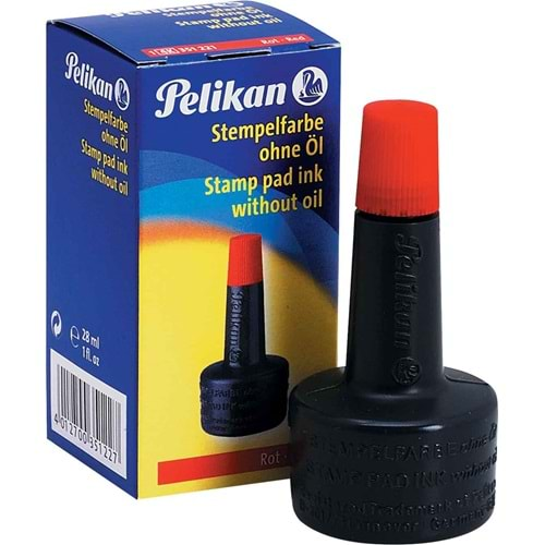 PELİKAN ISTAMPA MÜREKKEBİ 28 ml KIRMIZI