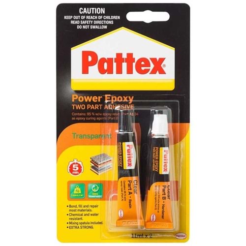 Pattex Yapıştırıcı Epoxy 2 li Paket 11 grx2