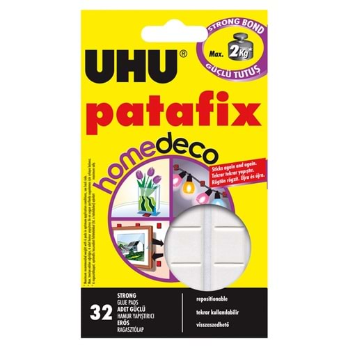 Uhu Hamur Yapıştırıcı Patafix Homedeco 32 Li