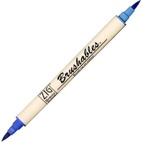 ZIG BRUSHABLES MS-7700 Pure Blue 030 Markör Kalem