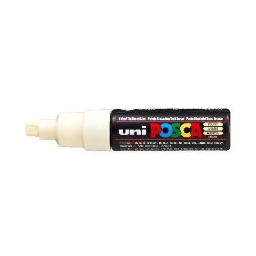 Uni Posca PC-8K Boyama Markörü 8 mm Kesik Uç FİLDİŞİ