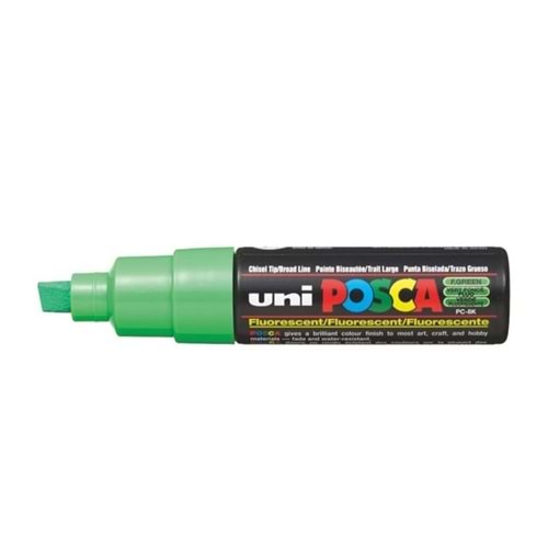 Uni Posca 8.0 Su Bazlı Poster Markörü F.green Pc-8k