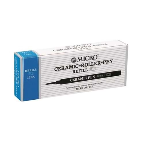 Micro Seramik Yedek Seramik Roller Pen Refill 05 Mavi 1 Adet