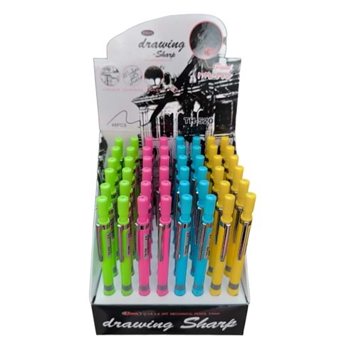 DRAWING SHARP 2.00MM VERSATİL KALEM 48'LI(KMP)(KAMPANYA)