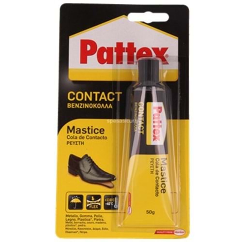 Pattex Kontakt Yapıştırıcı Deri - Kauçuk - Ahşap - 50 ml