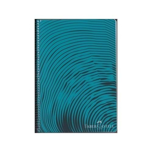 Faber Castell Waves A4 Pp Kapak Spiralli Defter Kareli 80 Yp