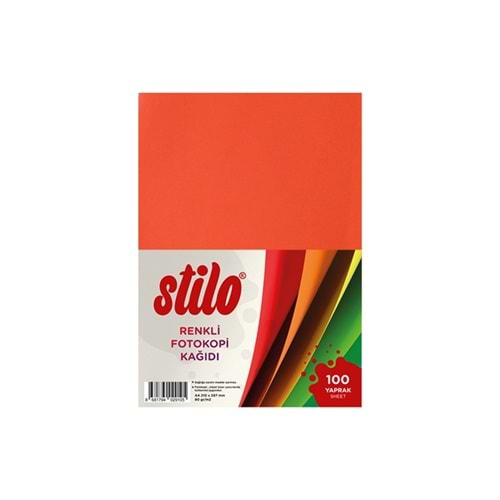 Stilo Renkli A4 Kağıdı 10 renk 100 lü