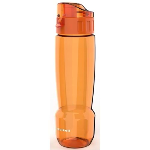 Zweikell Matara Camry 650 Ml Tritan Turuncu (Orange)